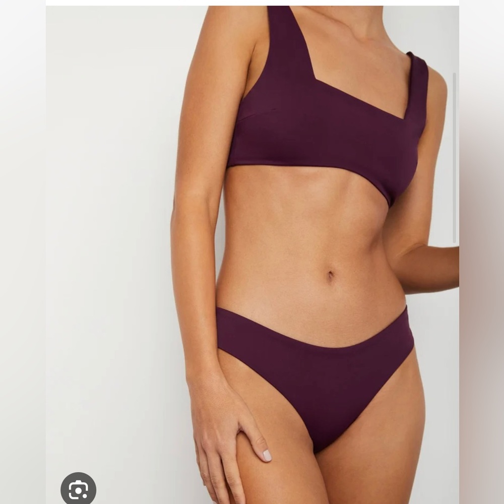 Plum colored, NEW Onia Bikini size SMALL